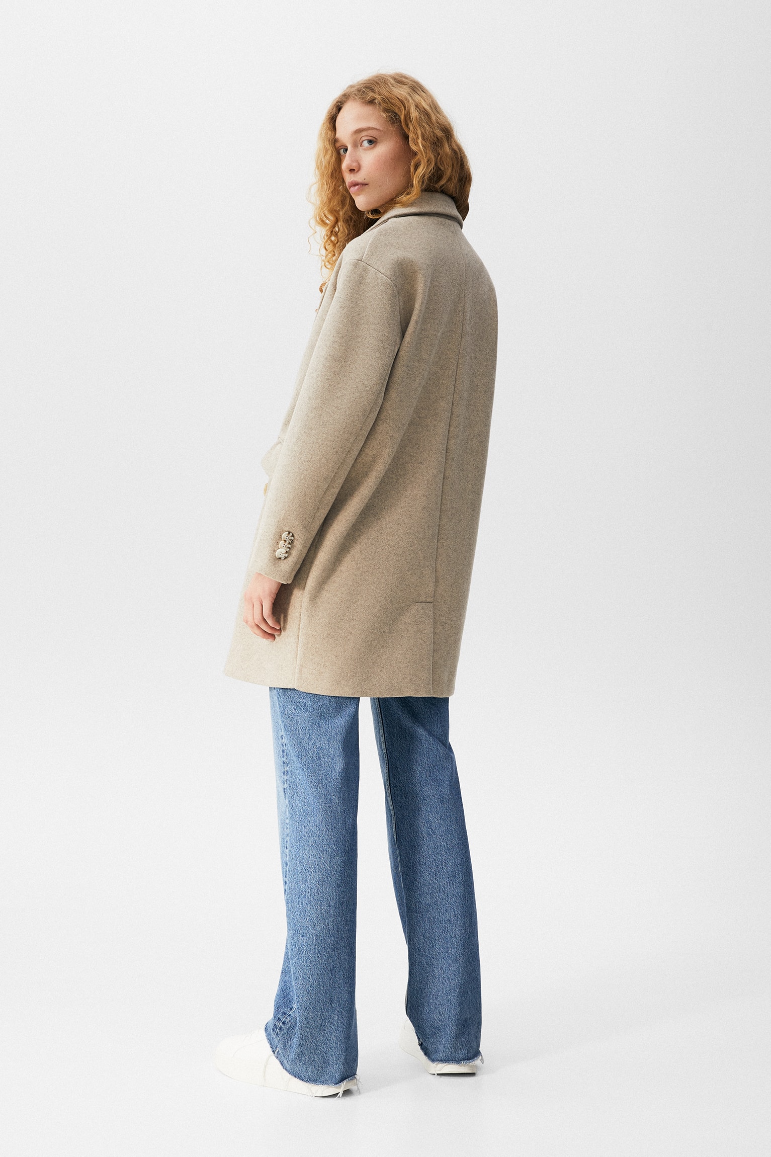 Double-Breasted Coat - Imagen 2