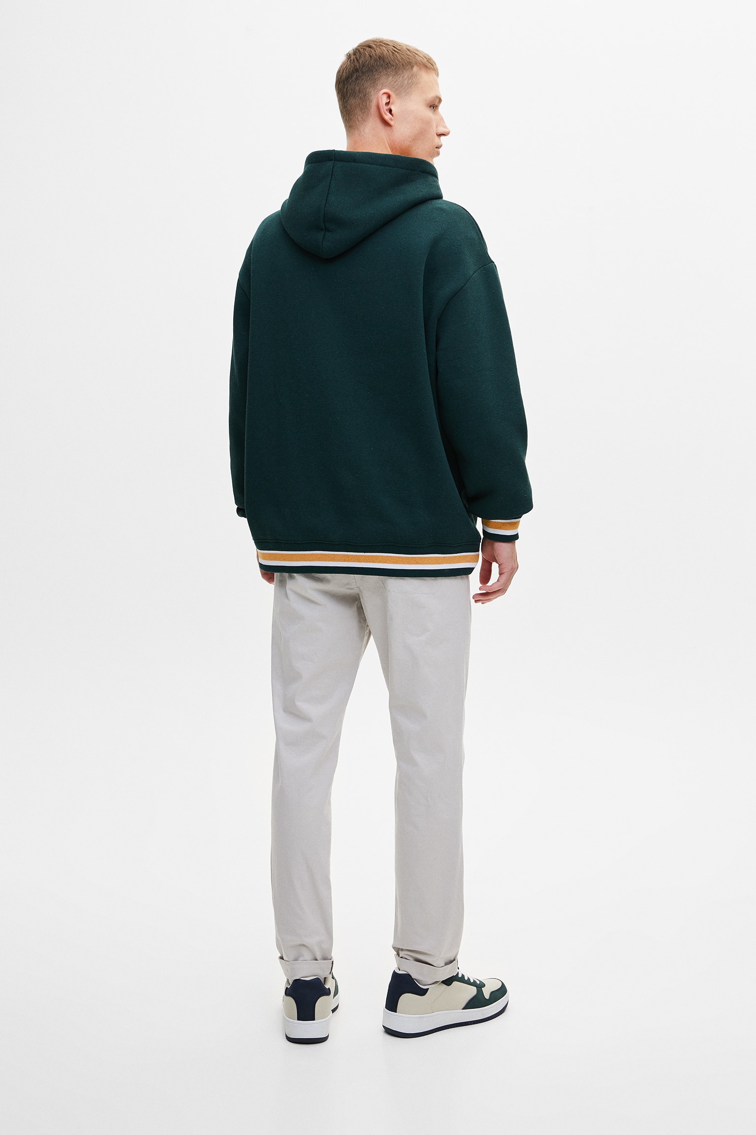 Basic Slim Fit Chinos Trousers - Imagen 2