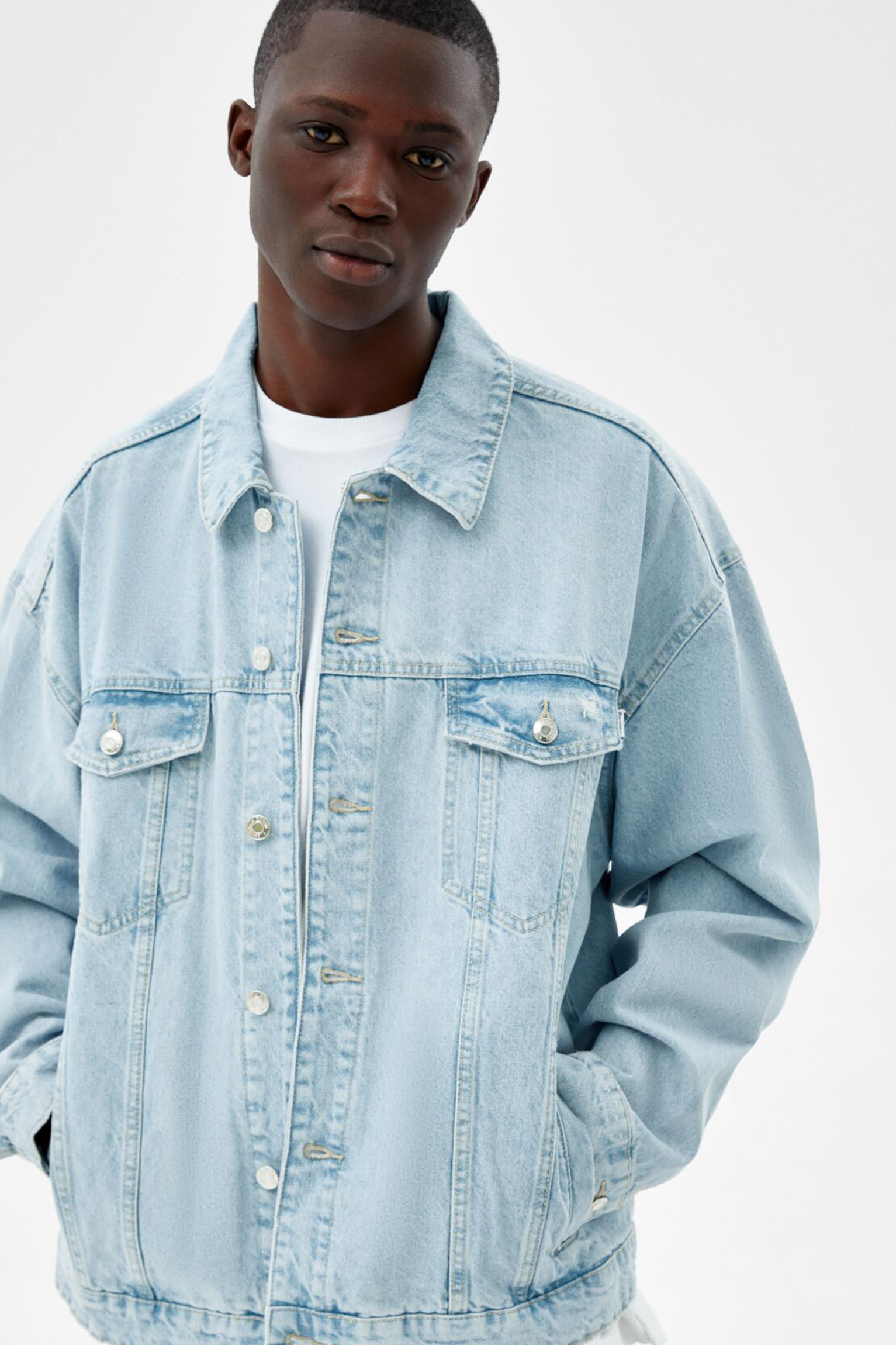 Oversized Denim Jacket - Imagen 3