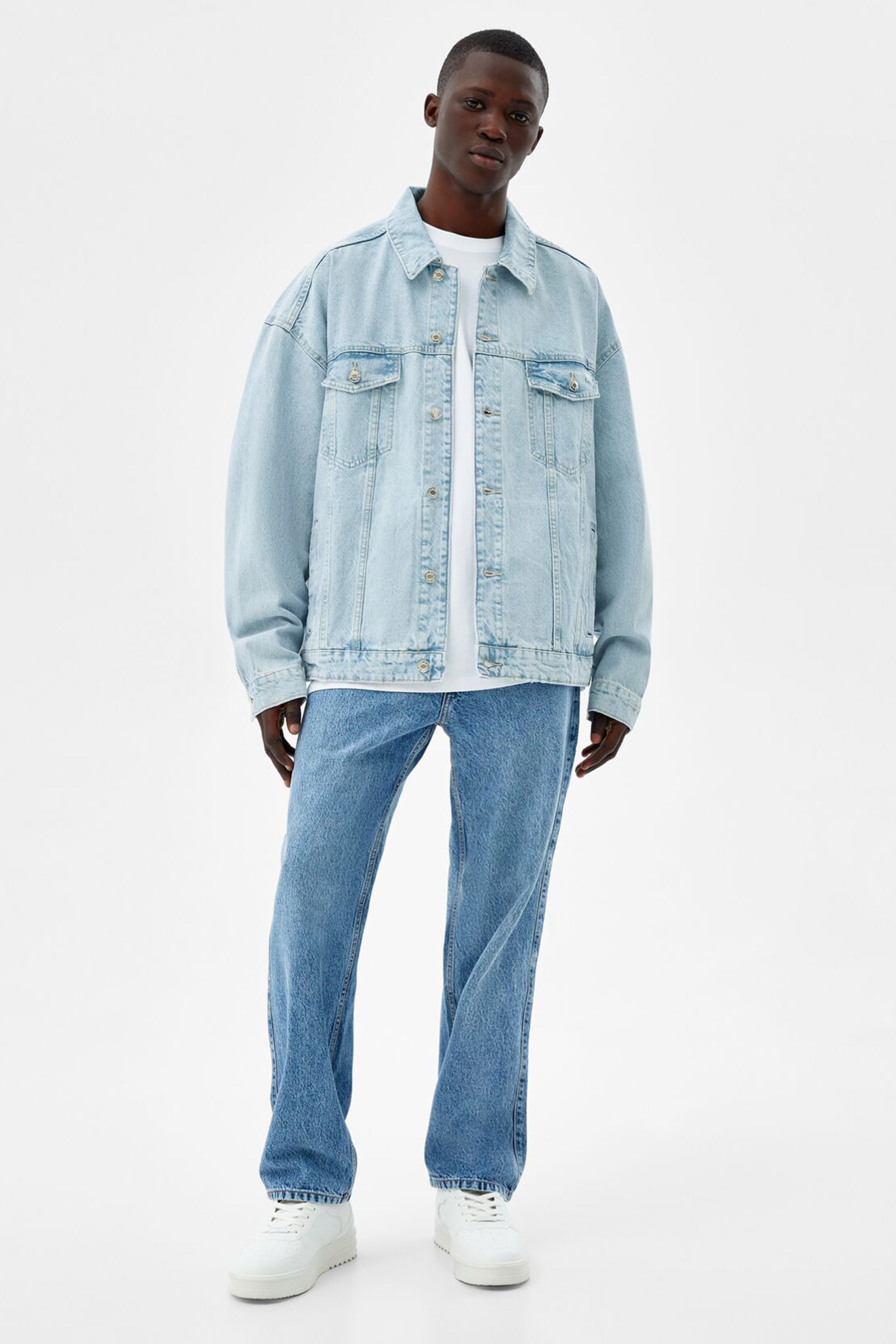 Oversized Denim Jacket - Imagen 4