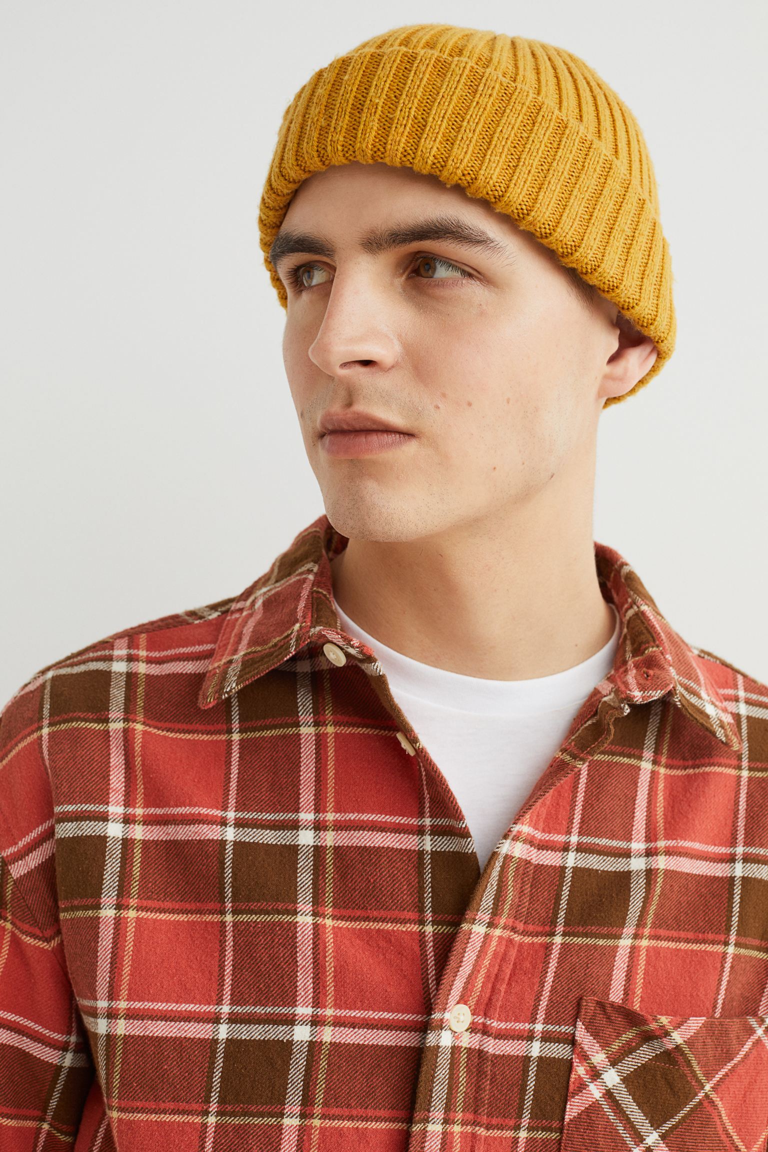 Relaxed Fit Plaid Flannel Shirt - Imagen 2